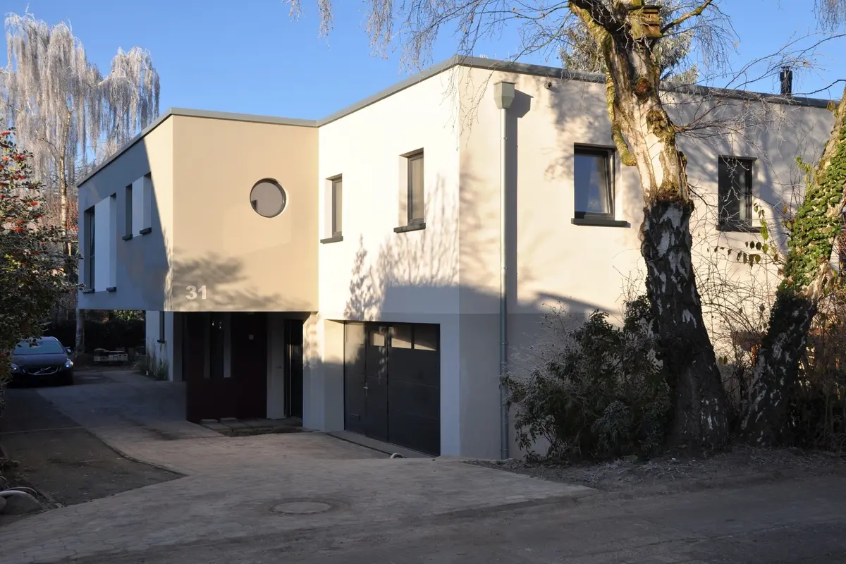 Vom Lagerhaus zum Wohnhaus umgebautes Gebäude in Oldenburg.
