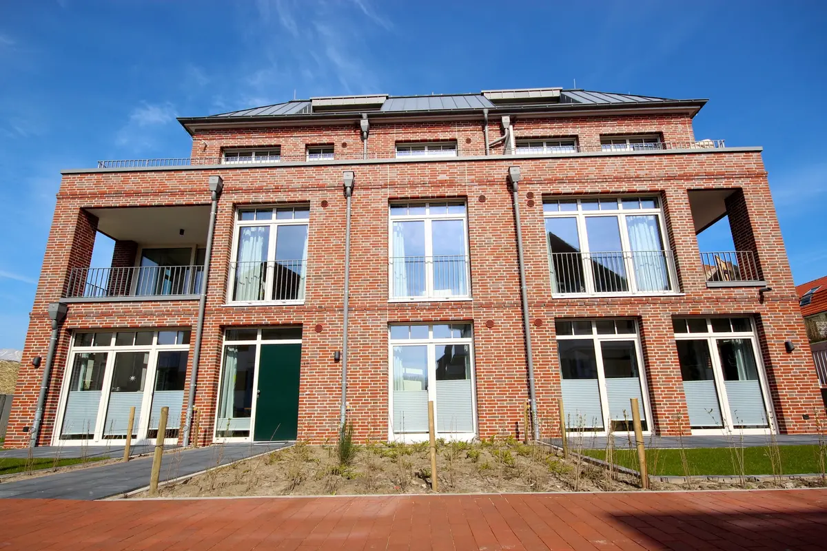 Frontansicht des Neubaus Polizeiwiese