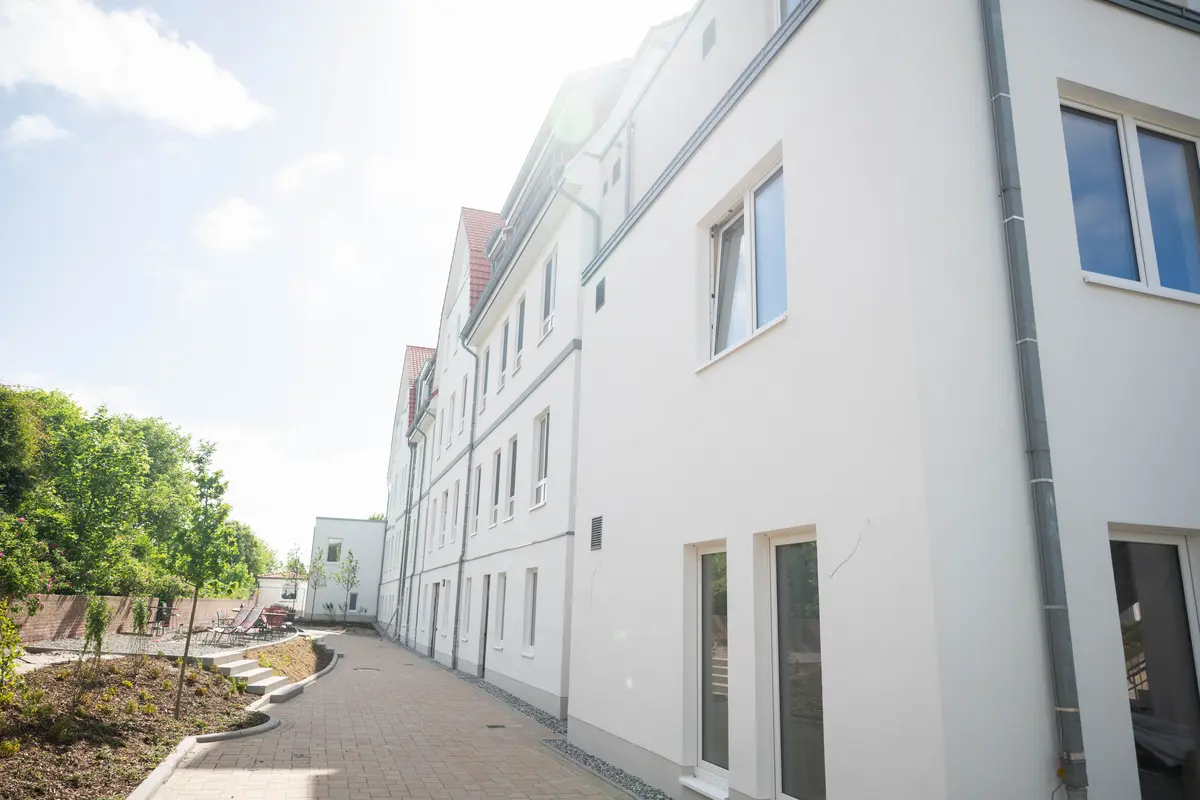 Haus Meeresstern: Außenansicht zur Seite