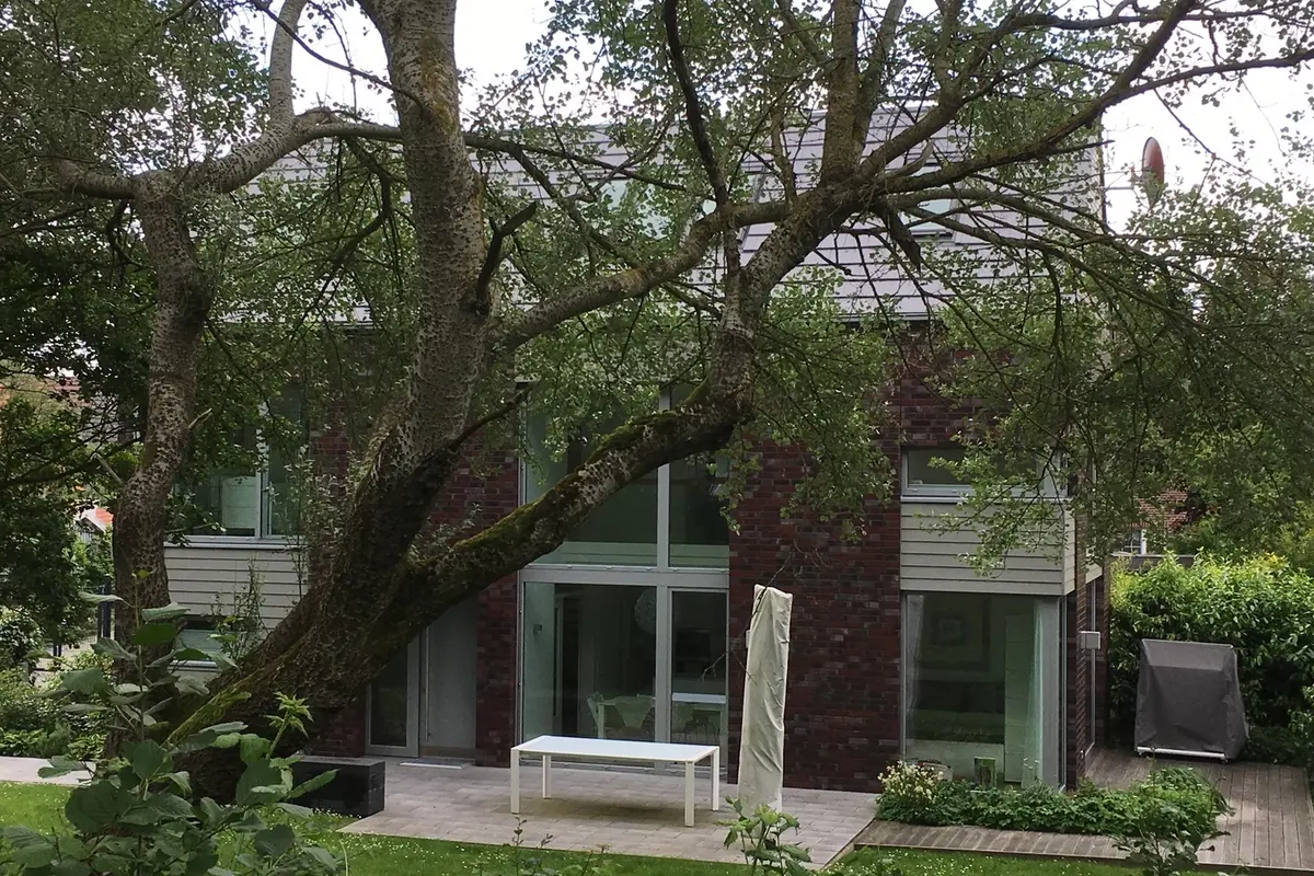 Einfamilienhaus Wangerooge: Gartenansicht