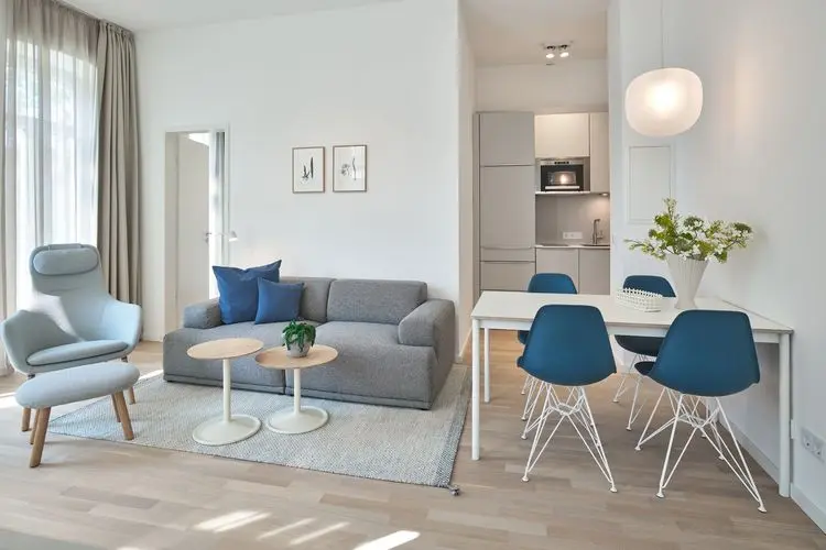 Galeriehotel Langeoog: Helles Appartement mit skandinavischem Flair